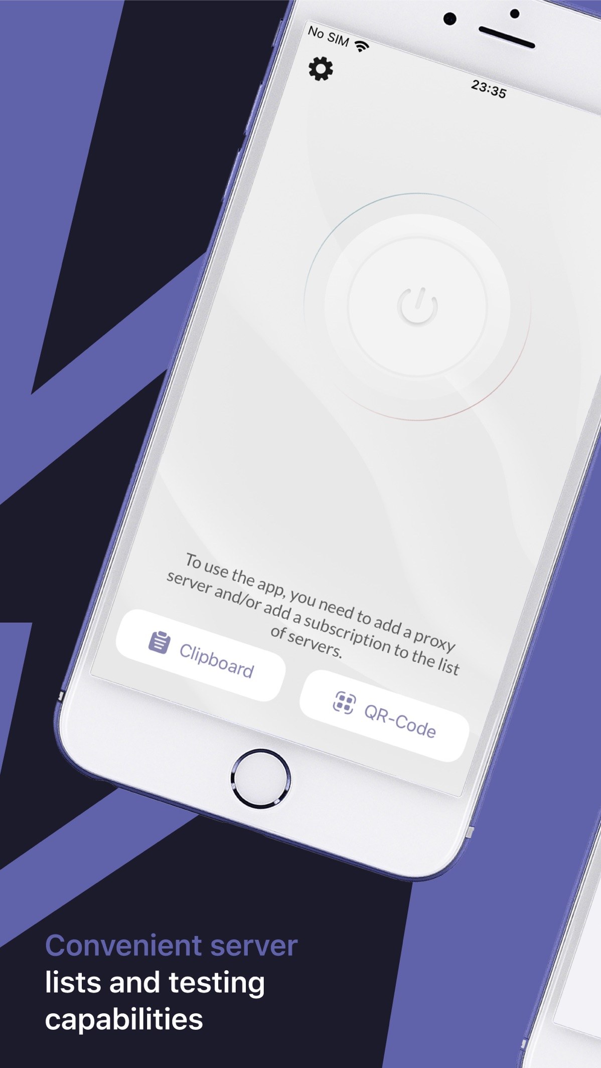 Экран подписок Happ на iPhone для добавления профиля Applab Link